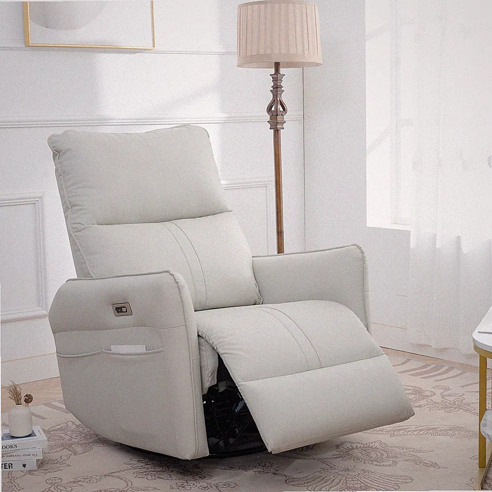 270° Swivel Recliner Sofa Chairs Adjustable Reclining Chair Home Theater Seating