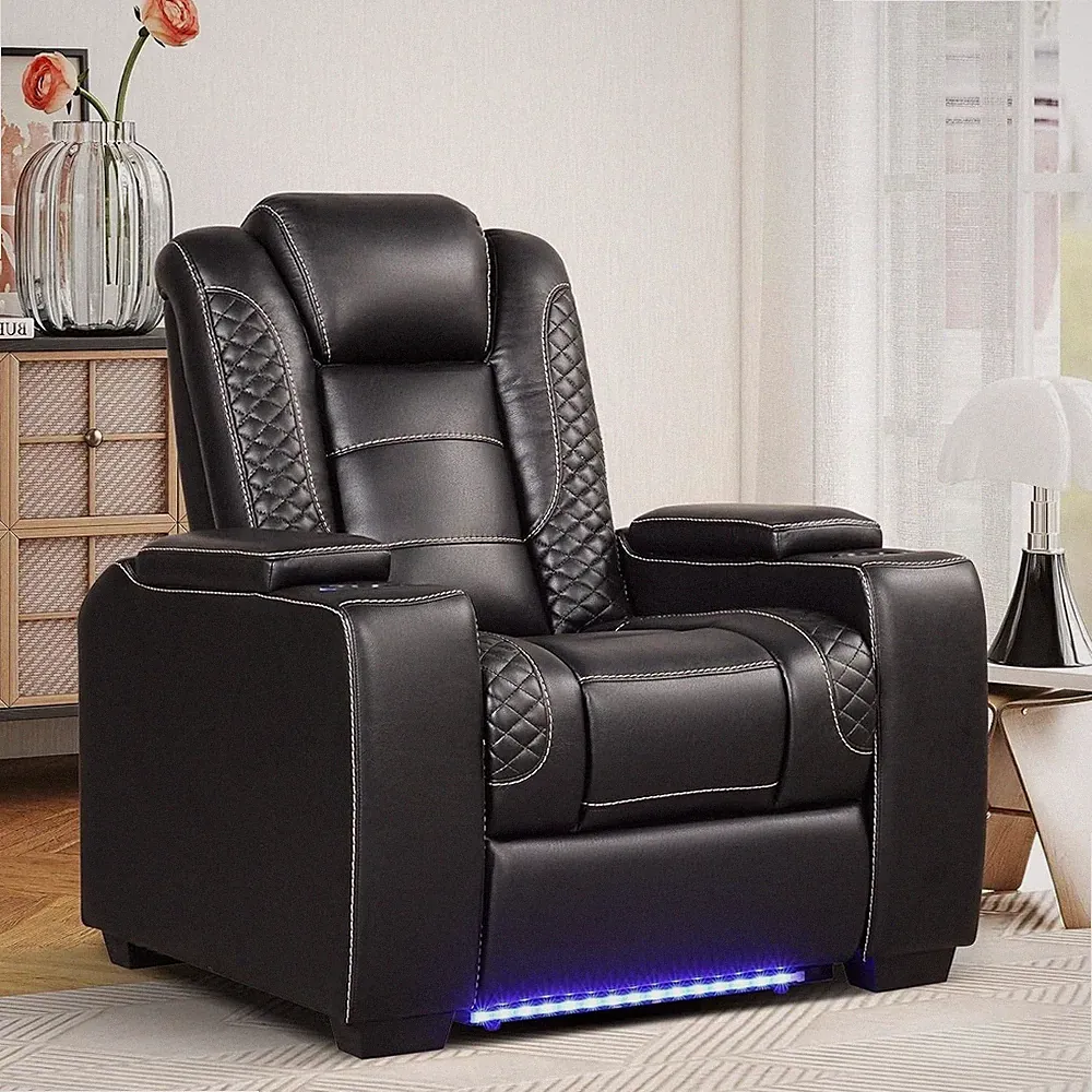 CANMOV Power Recliner Home Theater Seating, Electric Recliner Chair