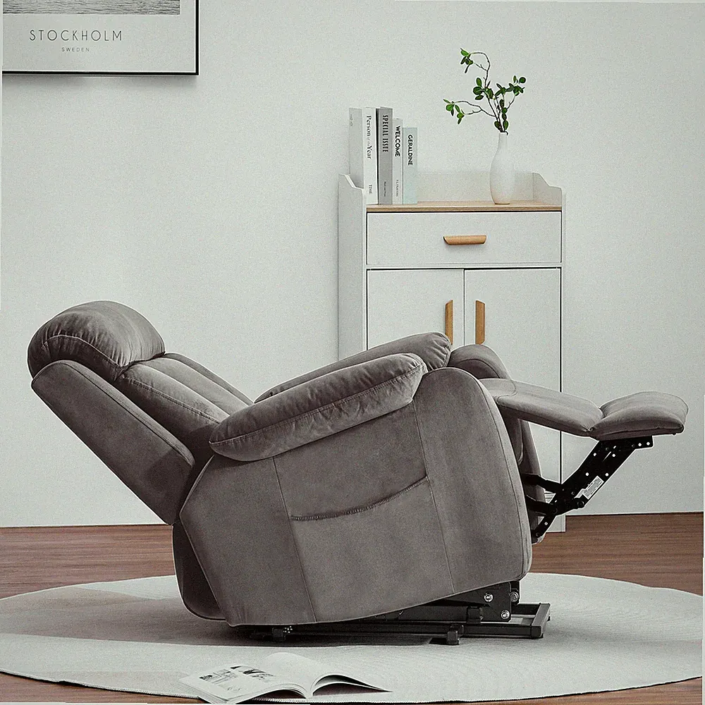 Electric Power Lift Recliner Chair with Remote Living Room Sofa for Elderly US